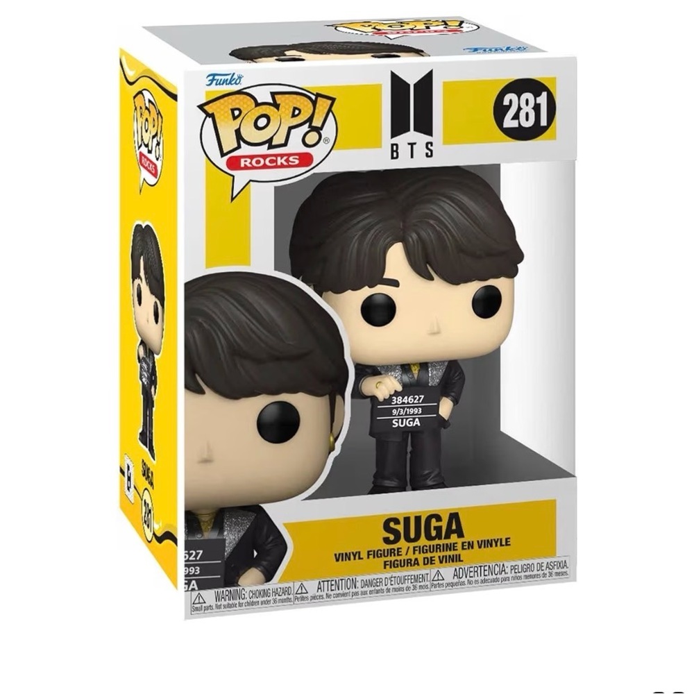 Funko Pop! Rocks BTS Suga Figure